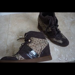 Coach sneaker wedges